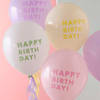 Gift Pastel Wave Tassel Birthday Balloons Arrangement