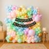 Pastel Wonderland Birthday Balloon Decor