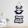 Gift Peaceful Panda Yoga Wall Hanging