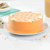 Gift Peach Cream Vanilla Cake