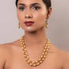 Buy Pearl 2-Line Necklace Set