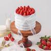 Pearl-Kissed Strawberry Cake (1 Kg)