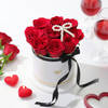 Gift Pearly Kiss - 9 Red Roses Valentine's Arrangement