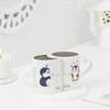 Penguin Love Personalized Couples Mug