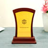 Personalised Certificate Plaque - Customized with Logo & Message