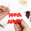 Personalized 3D Couple Name Keychain Online