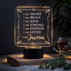 Personalized Affirmation LED Lamp For Women's Day Online