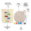 Buy Personalized Airplane DIY Wall Art Painting Board Kit For Kids