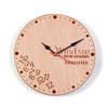 Personalized Always Late Wooden Wall Clock Online