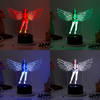 Shop Personalized Angel Wings LED Lamp With Black Base For Women