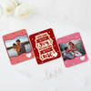 Shop Personalized Belonging To Us Fridge Magnet Trio