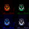 Buy Personalized Best Boss Ever LED Lamp-Black Base