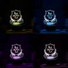 Shop Personalized Best Boss Ever LED Lamp-Black Base