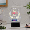 Personalized Best Boss Ever LED Lamp-Black Base