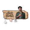 Personalized Best Brother Key Holder