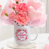 Buy Personalized Best Mom Ever Floral Mug Arrangement