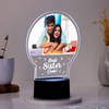 Gift Personalized Best Sister Ever LED Lamp