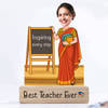 Personalized Best Teacher Ever Caricature For Her