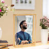 Buy Personalized Birthday Moments Golden Metal Frame