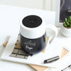 Buy Personalized Black Steel Mug For Valentine's Day