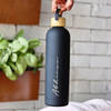 Buy Personalized Black Vacuum Insulated Water Bottle