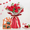 Personalized Blooms Of Love Valentine's Day Combo