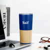 Gift Personalized Blue Tumbler For Valentine's Day