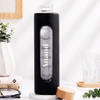 Gift Personalized Borosilicate Glass Water Bottle For Him