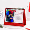Gift Personalized Calendar in Red