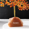 Gift Personalized Carnelian Balancing Gemstone Tree - 500 Chips