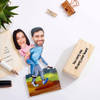 Buy Personalized Carry Your Heart Couple's Caricature