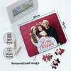 Gift Personalized Charming Christmas Photo Puzzle Gift