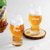 Personalized Cheers To Dad Beer Glass - Set Of 2