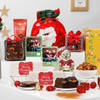 Personalized Christmas Ornaments And Treats Hamper