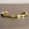 Gift Personalized Classic Gold Bracelet