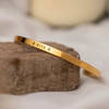 Personalized Classic Gold Bracelet