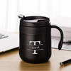 Gift Personalized Classy Black Coffee Flask
