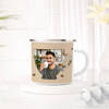 Gift Personalized Coffee Lovers Enamel Mug