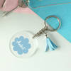 Gift Personalized Couple's Pastel Keychains - Set Of 2