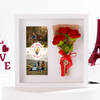 Shop Personalized Crochet Roses LED Frame Valentine's Day Gift
