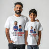 Personalized Dad And Son Caricature T-shirts