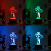 Shop Personalized Divine Cross Christmas LED Lamp - Brown Base