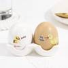 Personalized Egg Shaped Salt And Pepper Shaker Set