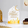 Personalized Eid Mubarak Acrylic Mosque Stand Online
