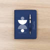 Buy Personalized Elegant Blue Diary And Pen Gift Combo For Her