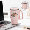 Personalized Floral Coffee Flask