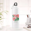 Gift Personalized Floral Print Stainless Steel Bottle