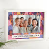 Gift Personalized Focused And Fabulous Womens Day Frame