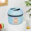 Buy Personalized Food And Mood Lunch Box - Blue