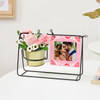 Gift Personalized Forever Together Swinging Metal Planter